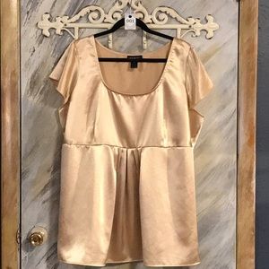 NEW! Lane Bryant size 20 Gold Maxi Top